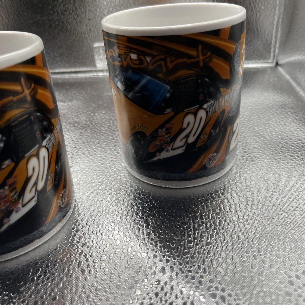 Lot Of 2 Tony Stewart Coffee Mugs Home Depot NASCAR #20 - Picture 3 of 16